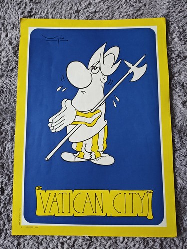 Poster vintage vatican city - poster,