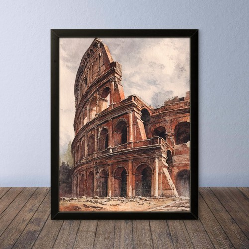 Cornice quadro con disegno - quadro,