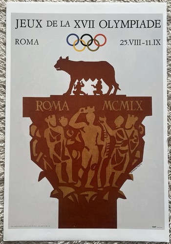 Poster olimpiadi ristampa - poster,