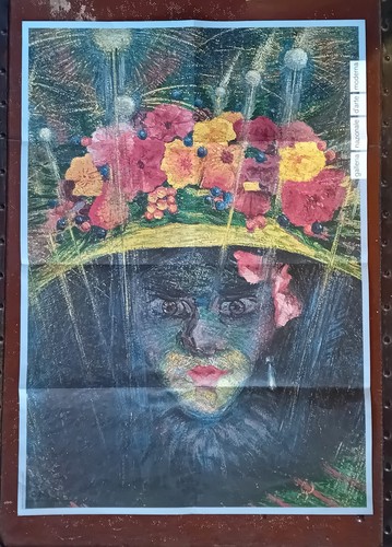 Poster futurista boccioni - boccioni, e
