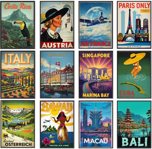 Poster viaggio vintage - da,