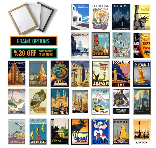 Poster viaggio vintage - poster,
