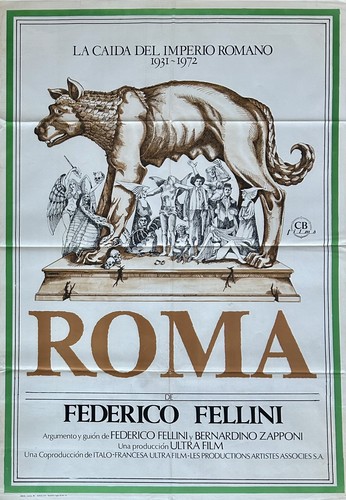 Poster roma originale epoca - poster,