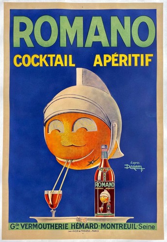 Poster aperitivo romano - poster,
