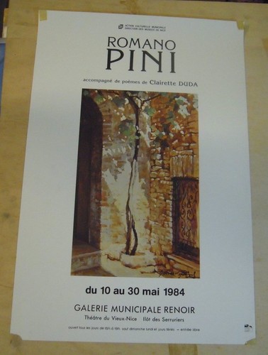 1984 poster pittore romano - -,
