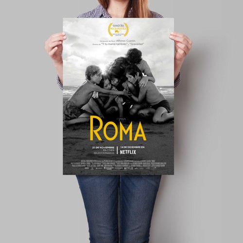 Locandina film roma alfonso - roma,